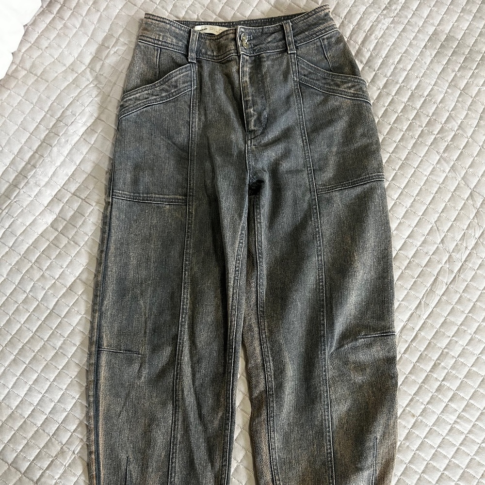 Pilcro vintaged washed jeans